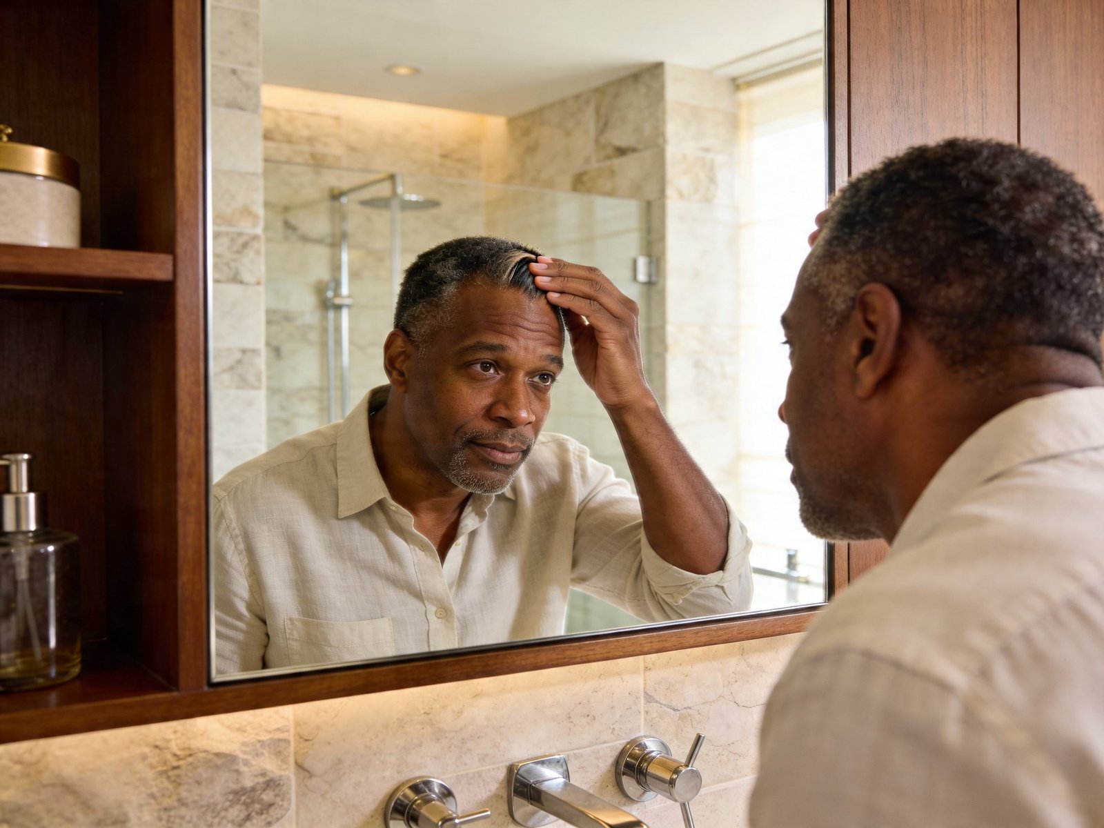 Male pattern baldness treatment